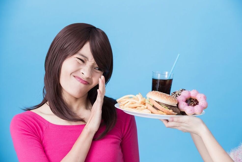 vyhýbání se nezdravým jídlům při hubnutí